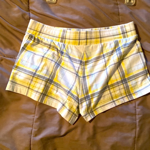 SO: Plaid Boody Shorts- Sz M Juniors - Picture 2 of 4